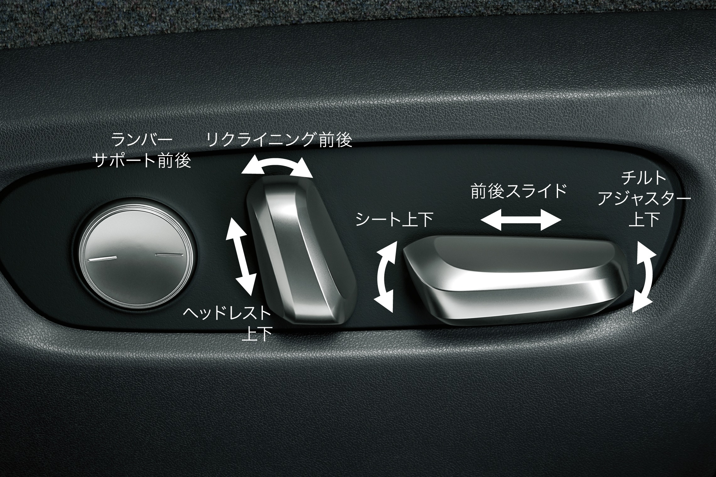 運転席10ウェイパワーシート