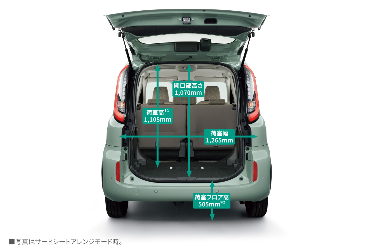 シエンタ | 室内空間 | OKINAWA TOYOTA