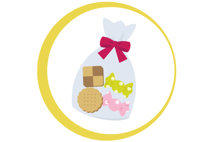 【参加賞】 お菓子詰め合わせ