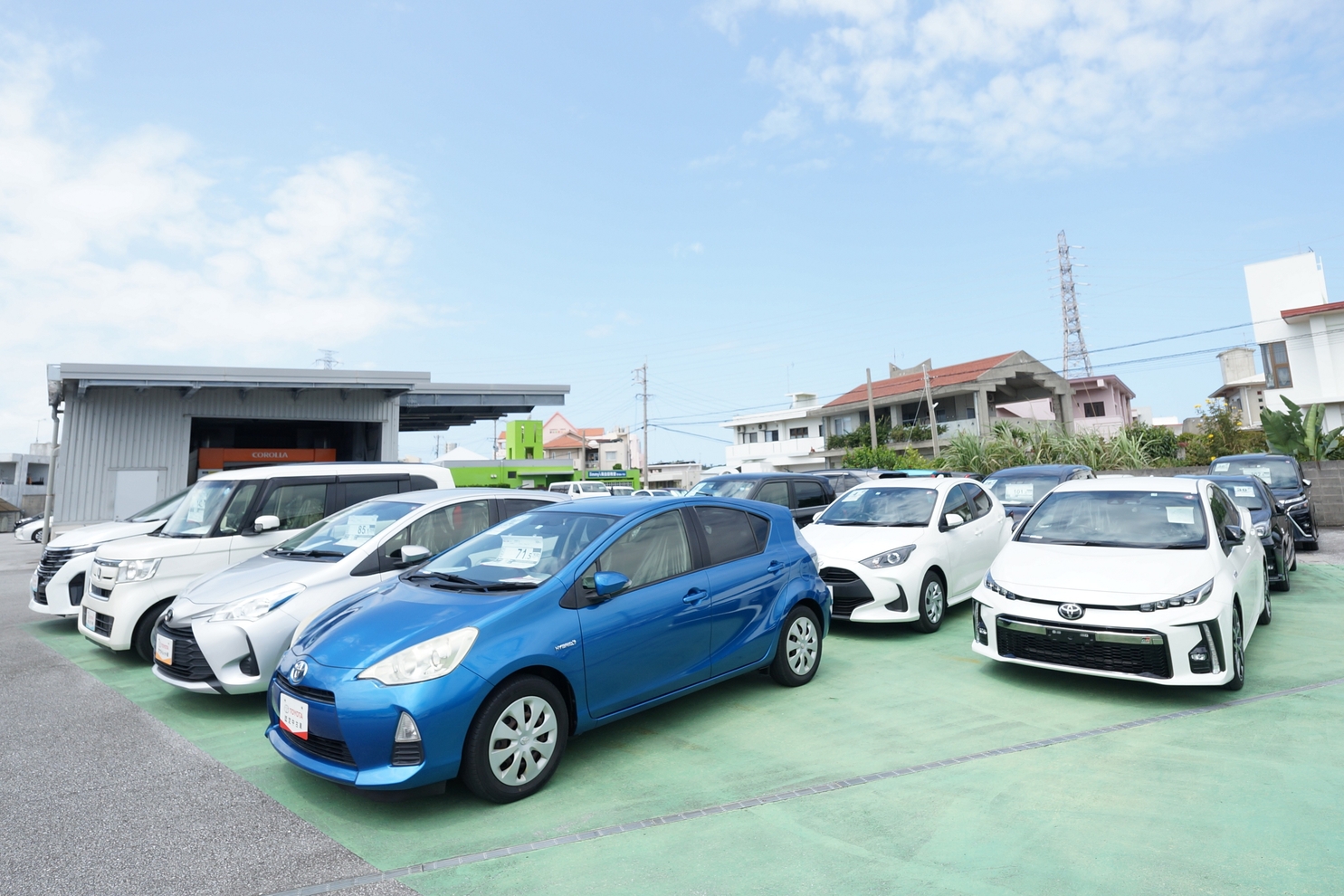 池原店　中古車展示場